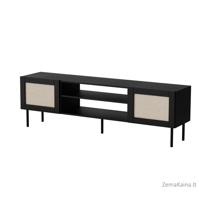 RTV spinta JUTA 180x39,5x55,5 juoda + linol calabria