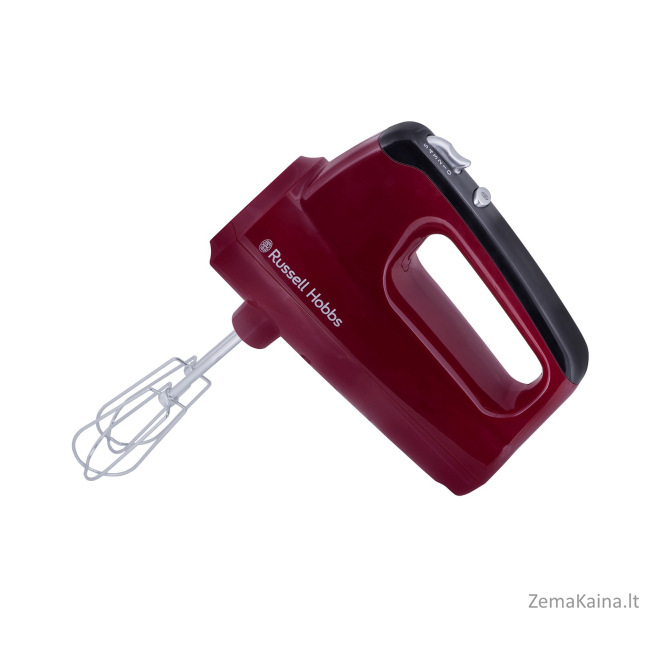 Russell Hobbs 24670-56 plakiklis Rankinis plaktuvas 350 W Raudona 6