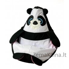 Sako krepšys Panda juoda ir balta L 105 x 80 cm