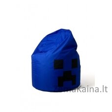Sako krepšys Pouffe Minecraft blue XXL 110 x 90 cm