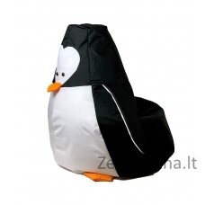 Sako maišelis pufas Penguin juodai baltas XL 130 x 90 cm
