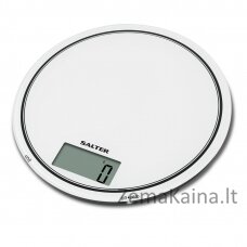 Salter 1080 WHDR12 Mono Electronic Digital Kitchen Scales - White