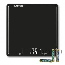 Salter 1193 BKDRUP Connected Electronic Kitchen Scale - Black