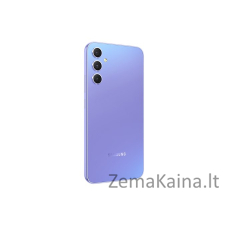 Samsung Galaxy A34 5G SM-A346B/DSN 16,8 cm (6.6") Hibridinis lizdas dviem SIM kortelėms Android 13 C tipo USB 8 GB 256 GB 5000 mAh Violetinė