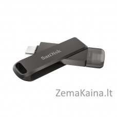 SanDisk iXpand USB atmintukas 128 GB USB Type-C / Lightning 3.2 Gen 1 (3.1 Gen 1) Juoda