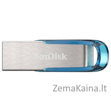 SanDisk Ultra Flair USB flash drive 64 GB USB Type-A 3.2 Gen 1 (3.1 Gen 1) Blue, Silver