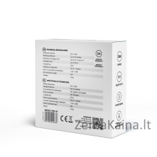 SAVIO TWS-01 Bluetooth belaidės ausinės, baltos spalvos