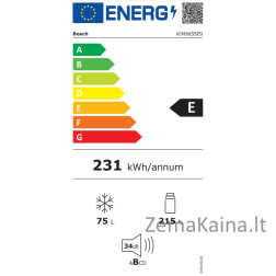 Šaldytuvas Bosch KIN965SE0