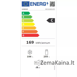 Šaldytuvas Gorenje NRC6204SXL5M