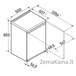Šaldytuvas Liebherr Re 1201 Pure