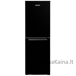 ŠALDYTUVAS MPM-230-FF-54 TOTAL NO FROST BLACK