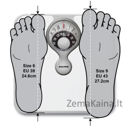 Salter 484 WHDRFEU16 Magnifying Lens Mechanical Bathroom Scale