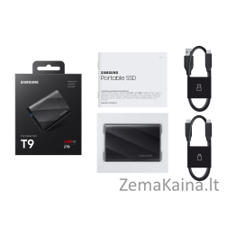 Samsung MU-PG2T0B 2 TB C tipo USB 3.2 Gen 2 (3.1 Gen 2) Juoda
