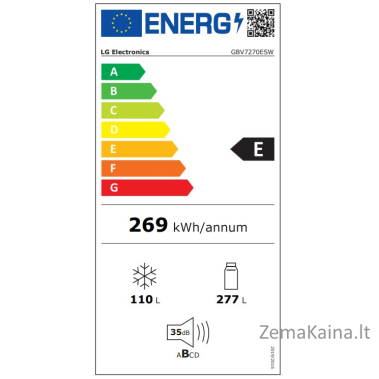 Šaldytuvas LG GBV7270ESW 3