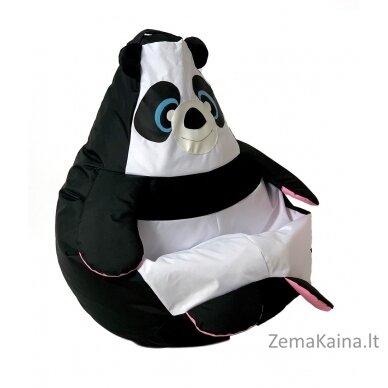 Sako krepšys Panda juoda ir balta L 105 x 80 cm 1