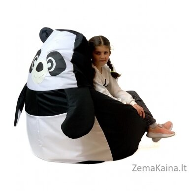 Sako krepšys Panda juoda ir balta L 105 x 80 cm 3