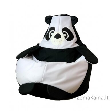Sako krepšys Panda juoda ir balta L 105 x 80 cm 4