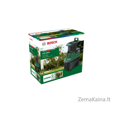 Šakų smulkintuvas AXT 25 D 0600803103 4