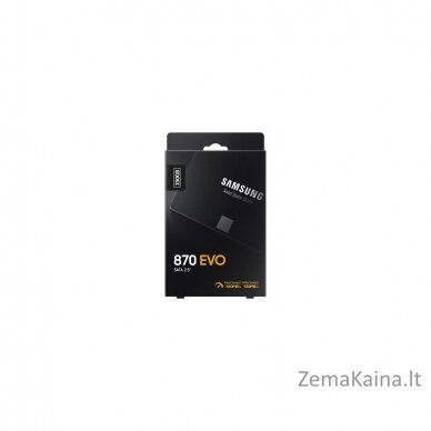 Samsung 870 EVO 2.5" 250 GB „Serial ATA III“ V-NAND 7