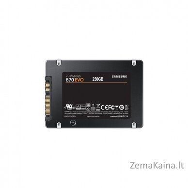 Samsung 870 EVO 2.5" 250 GB „Serial ATA III“ V-NAND