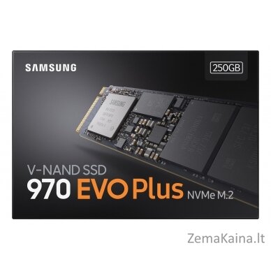 Samsung 970 EVO Plus M.2 250 GB PCI Express 3.0 V-NAND MLC NVMe 6