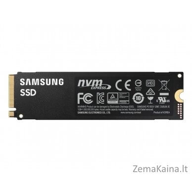 Samsung 980 PRO M.2 500 GB PCI Express 4.0 V-NAND MLC NVMe 1