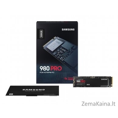 Samsung 980 PRO M.2 500 GB PCI Express 4.0 V-NAND MLC NVMe 7