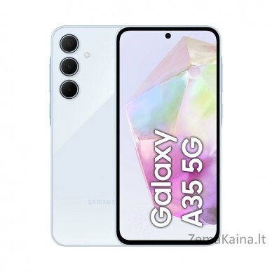 Samsung Galaxy A35 5G 16,8 cm (6.6") Hibridinis lizdas dviem SIM kortelėms Android 14 C tipo USB 6 GB 128 GB 5000 mAh Mėlyna