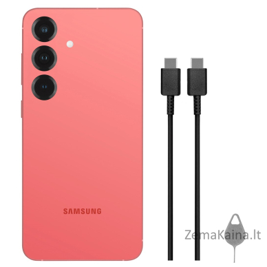 Samsung Galaxy S25 SM-S931B/DS 15,8 cm (6.2") Dviguba SIM jungtis Android 15 5G C tipo USB 12 GB 512 GB 4000 mAh Koralų 6
