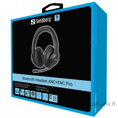 Sandberg 126-45 Bluetooth Headset ANC+ENC Pro 4