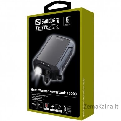 Sandberg 420-65 Hand Warmer Powerbank 10000 6