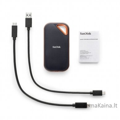 SanDisk Extreme PRO Portable 1000 GB Juoda 8