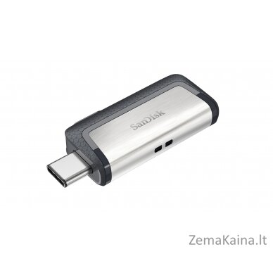 Sandisk Ultra Dual Drive USB Type-C USB atmintukas 32 GB USB Type-A / USB Type-C 3.2 Gen 1 (3.1 Gen 1) Juoda, Sidabras 3