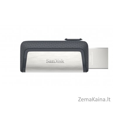 Sandisk Ultra Dual Drive USB Type-C USB atmintukas 32 GB USB Type-A / USB Type-C 3.2 Gen 1 (3.1 Gen 1) Juoda, Sidabras 4