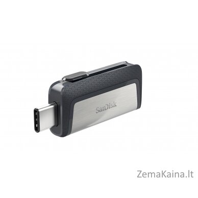 Sandisk Ultra Dual Drive USB Type-C USB atmintukas 32 GB USB Type-A / USB Type-C 3.2 Gen 1 (3.1 Gen 1) Juoda, Sidabras 7
