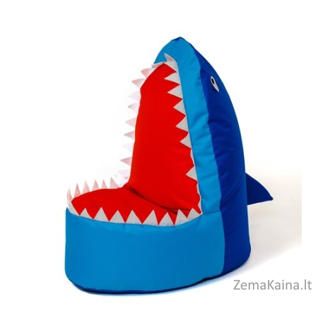 Sako maišelis pufas Shark navy blue XXL 100 x 60 cm