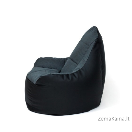 Sako Boss juodai grafitinis krepšys Pouffe XXL 140 x 90 cm 1