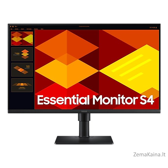 Samsung 27" S4 S40GD FHD kompiuterio monitorius 68,6 cm (27") 1920 x 1080 pikseliai „Full HD“ LED Juoda