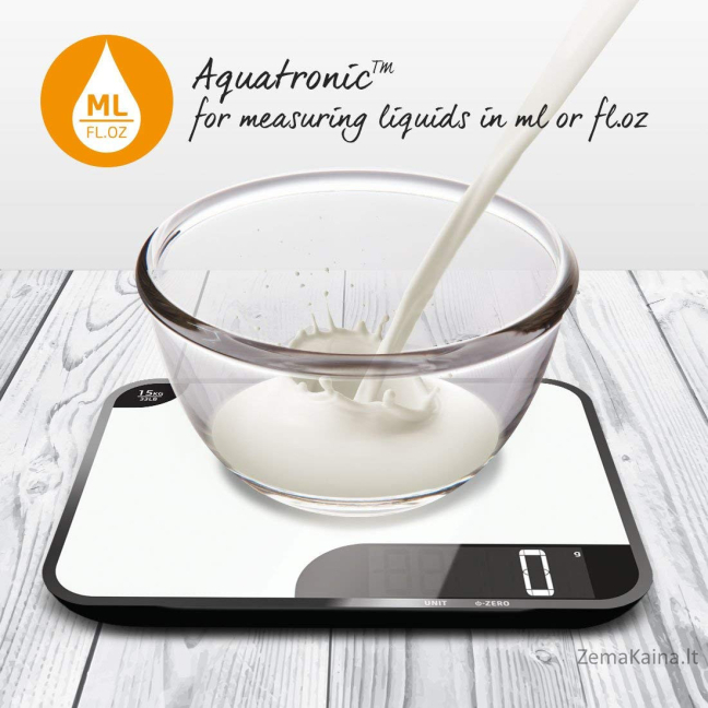 Salter 1079 WHDR 15kg Max Chopping Board Digital Kitchen Scale - White 4
