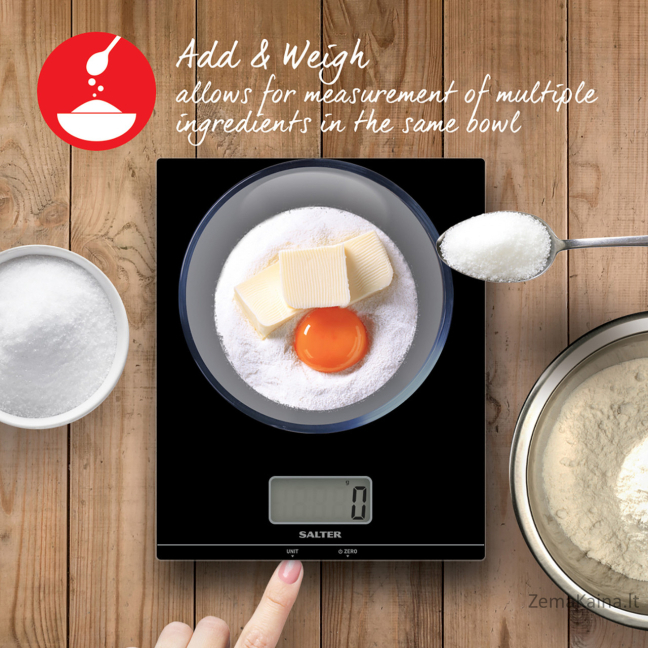Salter 1172 BKDR Large Platform Digital Kitchen Scale 4
