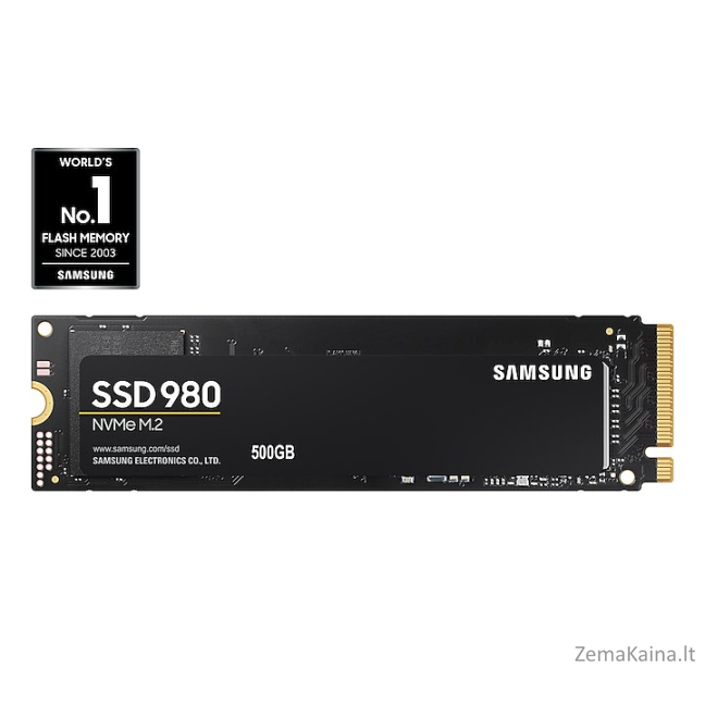 Samsung 980 M.2 500 GB PCI Express 3.0 V-NAND NVMe 1
