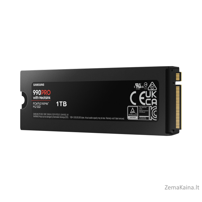 Samsung 990 PRO 1 TB M.2 PCI Express 4.0 NVMe V-NAND MLC 2