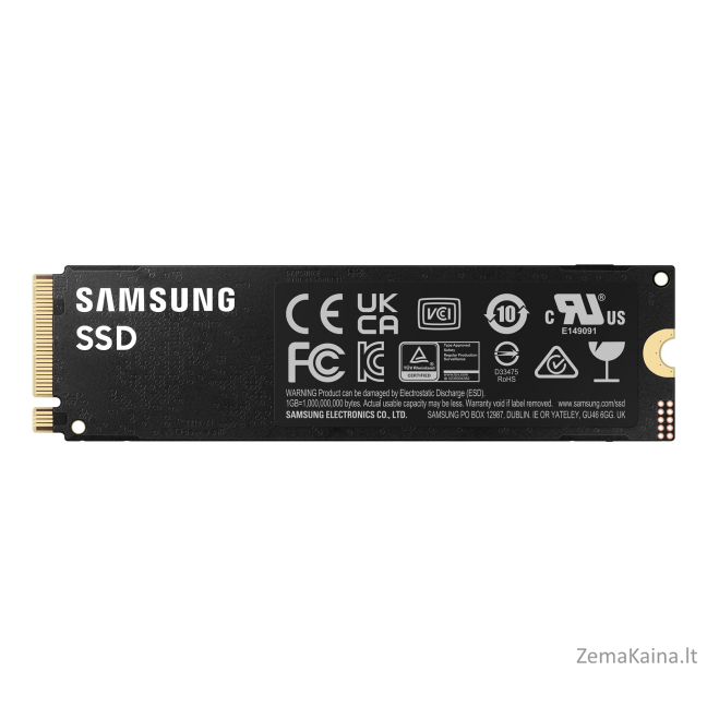 Samsung 990 PRO M.2 1000 GB PCI Express 4.0 V-NAND MLC NVMe 4
