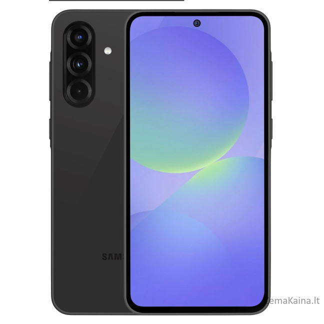 Samsung Galaxy A36 17 cm (6.7") Dviguba SIM jungtis Android 15 5G C tipo USB 8 GB 256 GB 5000 mAh Juoda