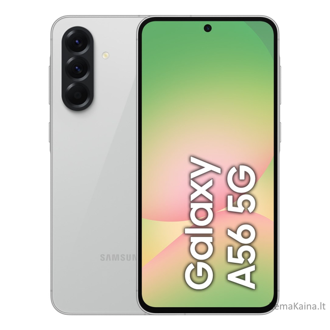 Samsung Galaxy A56 17 cm (6.7") Dviguba SIM jungtis Android 15 5G C tipo USB 8 GB 128 GB 5000 mAh Šviesiai Žalia