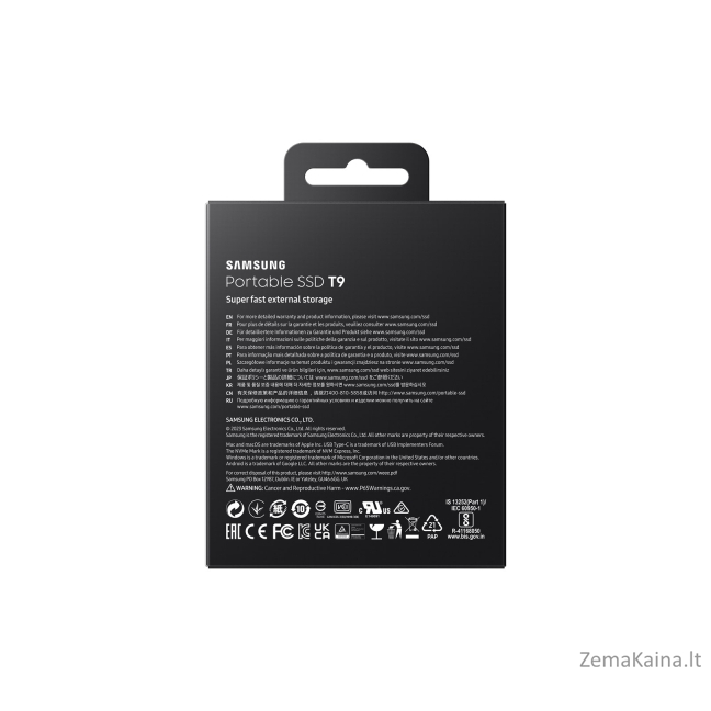 Samsung MU-PG2T0B 2 TB C tipo USB 3.2 Gen 2 (3.1 Gen 2) Juoda 4
