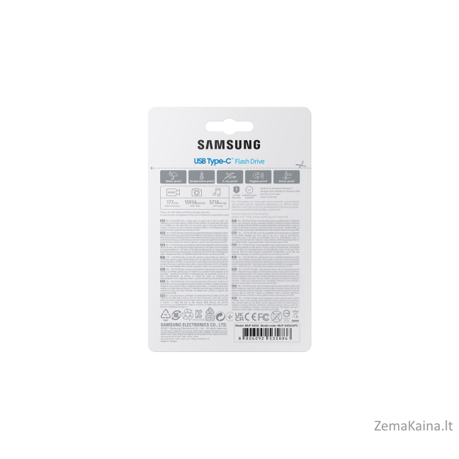 Samsung MUF-64DA USB atmintukas 64 GB C tipo USB 3.2 Gen 1 (3.1 Gen 1) Mėlyna 6