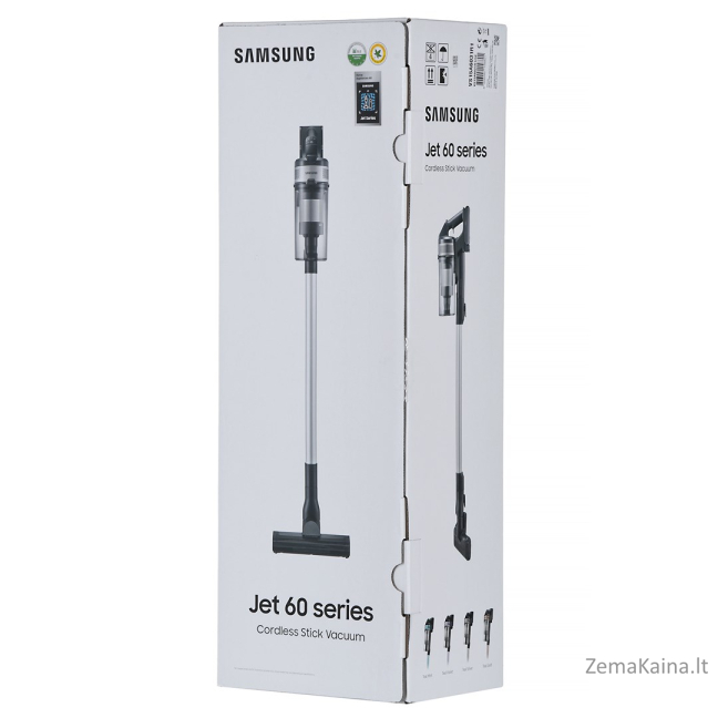 Samsung VS15A6031R1 Baterija Sausa Bemaišis 0,8 L 410 W Juoda, Žalia 2