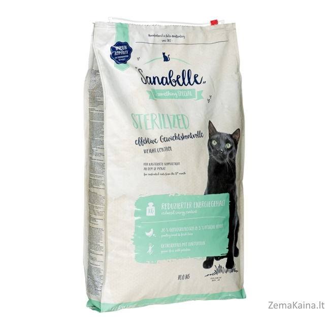 Sanabelle Sterilized cats dry food 10 kg Senior Liver, Poultry 1