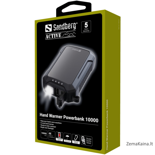 Sandberg 420-65 Hand Warmer Powerbank 10000 6